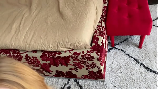 Blonde cum eater taking all of it 