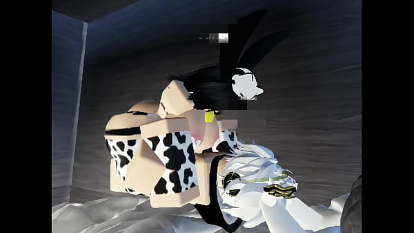 Snow bunny in cow suit get fuck_by she BF