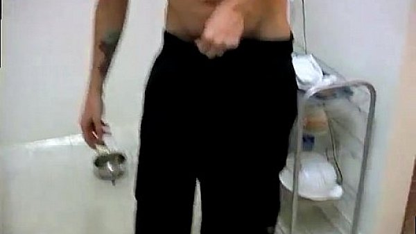 Gay twink man boobs Ian & Dustin Desperate To Piss! 