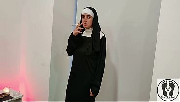 Atone For Sins Sucking A Dick - The Horny Nun Complete Movie thumbnail