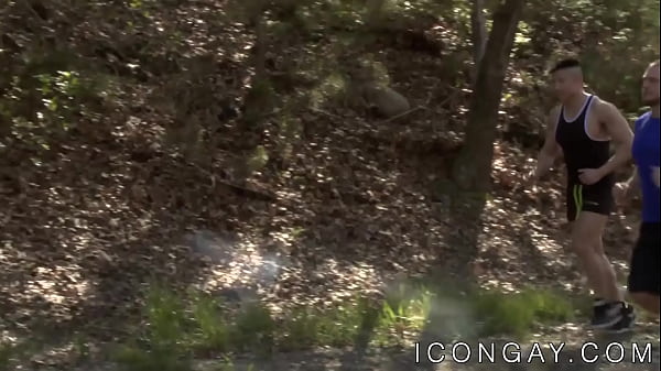 Hans Berlin And Jessie Lee Cannot Contain Their Hunger For Each Other's Dick For Even A Second. It's Amazing Seeing Those Handsome Bodies Making Love! thumbnail