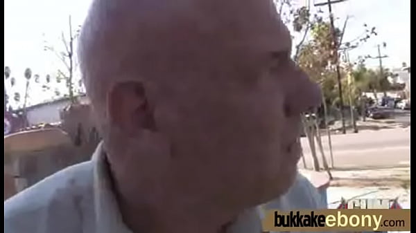 Ebony get fucked by several white dudes 23