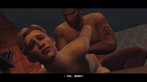 SIMS 4 - Gay Boy Gets Fucked by in Motel by Wrong Dude 