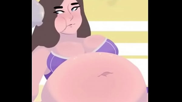 Pregnant women eats then burps