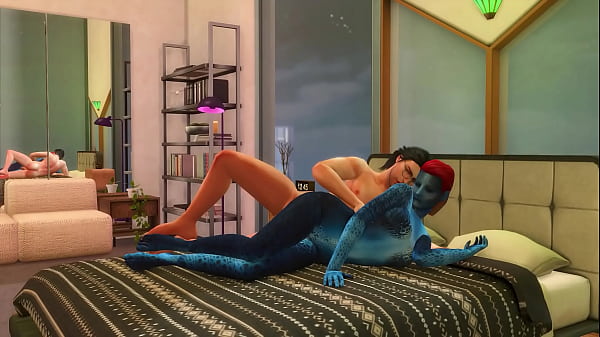 Mystique Fucks A Guy He Just Met thumbnail