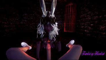 Final Fantasy XIV Hentai 3D - Fran Having blowjob and fucked with cum in her mouth and pussy - Anime Porn Video