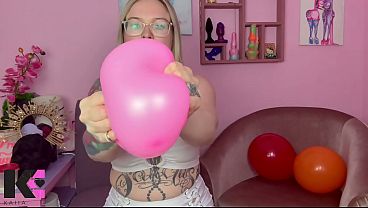 Squeeze To Pop Balloon Tease
