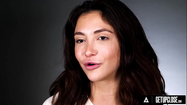 Cute brunette orgasms with clit vibrator