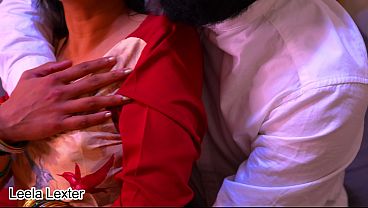 Desi Wife And Boss Fucking In Doggystyle After Party In Bedroom Hindi Audio thumbnail