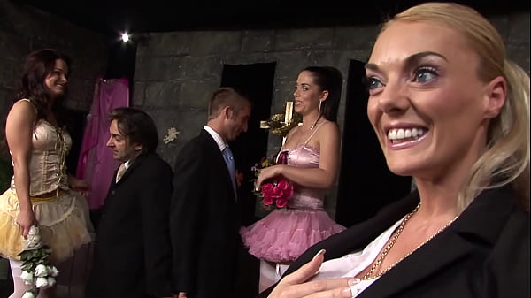 Jeny B., Kaia Kane And Stacey Saran Have A N Orgyt After The Wedding Ceremony Filled With Cocks And Big Tits thumbnail