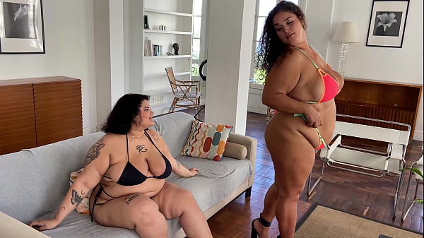 Lesbian Bbw Beach Babes Deep Kissing And Pussy Eating thumbnail