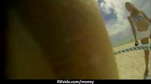 Slutty amateur babe is paid cash_from some crazy_public sex 27