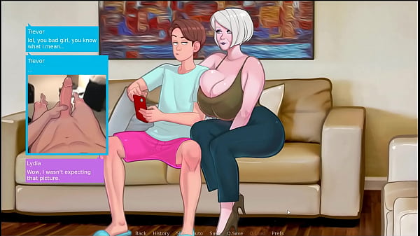 Sexnote [ Taboo Hentai Game Pornplay ] Ep.24 My Step Grandmother Start Masturbating While I Help Her With Tinder thumbnail