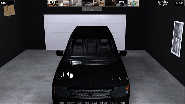 Claire show's how happy she is by using her mouth