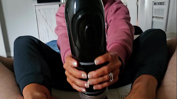 Homemade blonde wife tries something new with neighbor