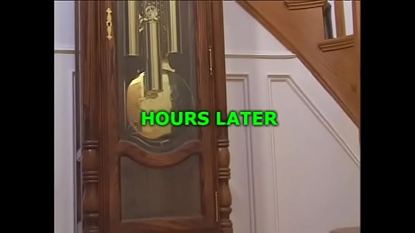 Play MP4 - Scared babysitter with great tits gives blowjob to older man while his son fucks her tight pussy on the stairs