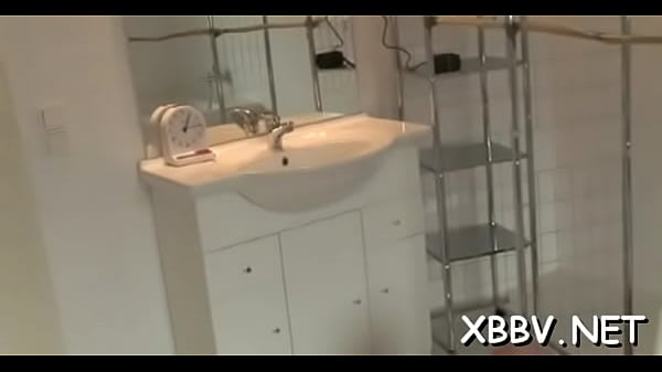 Sultry floozy is testing a sextoy