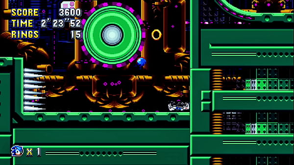 Sonic mania metallic zone 