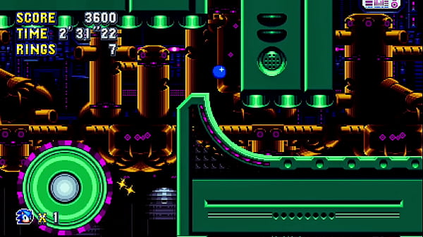 Sonic mania metallic zone