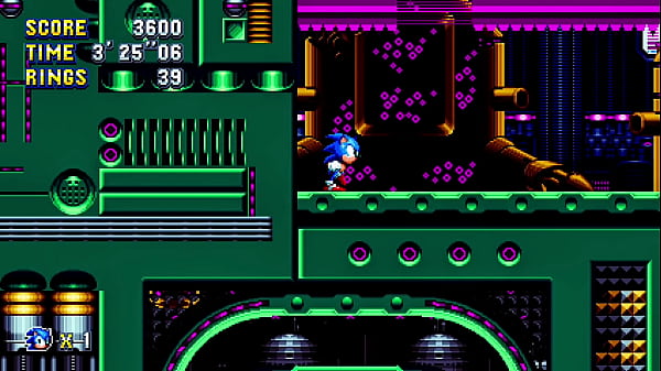 Sonic mania metallic zone 