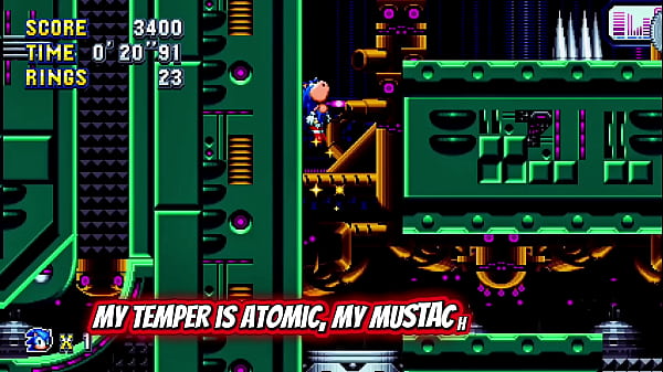 Sonic mania metallic zone 