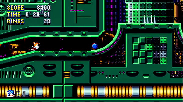 Sonic Mania, Metallic Zone 