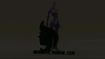 Nonton Automatic Woman Jessica In Blue Mesh Dress | 40 Kg Sex Doll Fitted Perfectly In Tight Mesh | Playing With Her Friend thumbnail