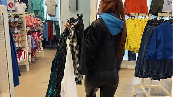 Horny Bitch Couldn't Stop The Desire And Took A Dick In Her Mouth In A Dressing Room thumbnail