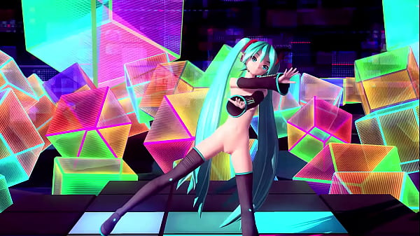 Vocaloid twintails miku nude dancing pv mod by nutsuki suu 