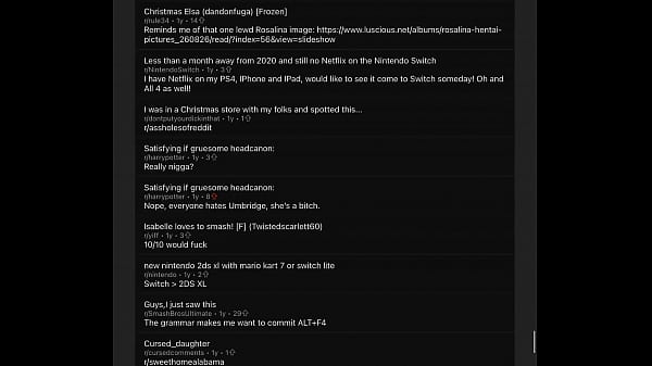 I getrid of_some badReddit_Porn Comments VERY SEXUAL FEATURES HENTAI CRINGEAND YIFF