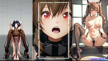AI_generated genshin impact Endfield fan art hentai anime