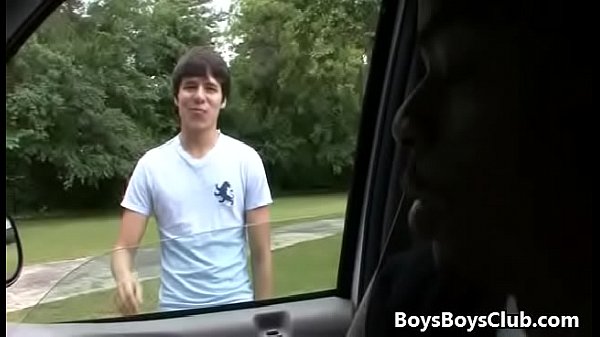 Blacks On Boys - Hardcore Interracial Gay Fuck Movie 17