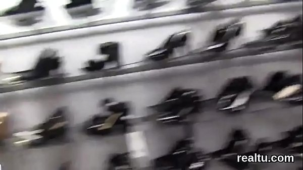 Flawless czech teenie was teased in the_hypermarket and penetrated inpov