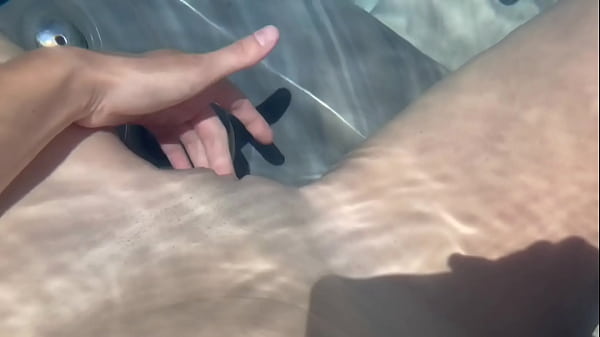 Play MP4 - Italian Big tits Milf Artemisia Love Slow motion Naked outside in the Jacuzzi Pussy Play legs POV