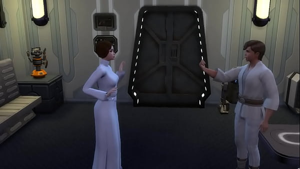 Star wars parody tricky luke used jedi for use leia's pussy sims 4