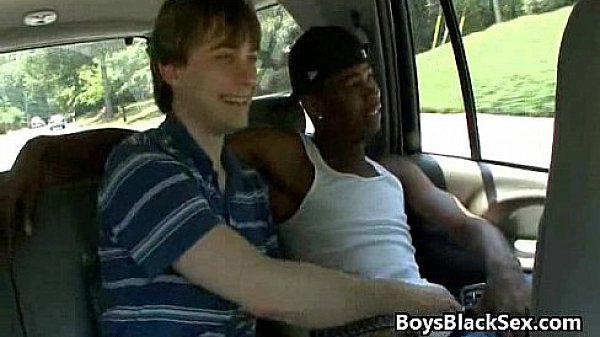 Blacks On Boys - Bareback Black Guy Fuck White Twink Gay Boy 12 