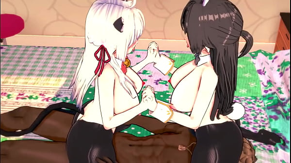 Alya the cold russian and yuki suou end up becoming two very hot bunnies 