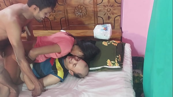 Black Girl in her first Threesome Bengali bikini hot cute beautiful girl and two boys, Hanif pk and Popy and Manik