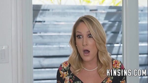 Step_Mom Scandalized_CatchingStepsonAnd Step Daughter Kissing