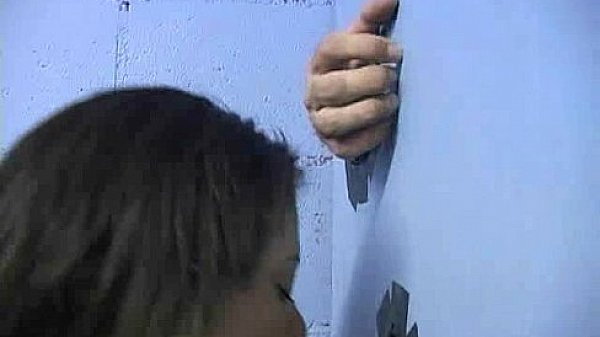 Gloryhole cock licking and sucking interracial 30 
