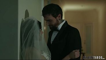 Bride Penelope Reed Cant Believe Her Husband Wants Her To Get Fucked By His Stepdad On Her Wedding Night.the Guy Watches Is Petite Wife Get Banged thumbnail