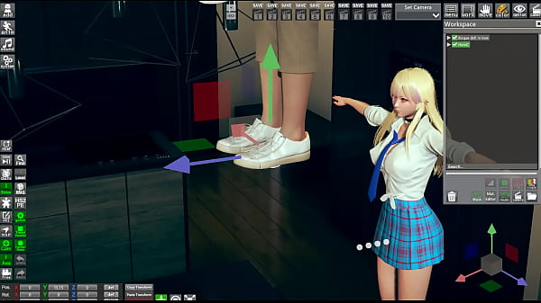 Using the editor for the creations 