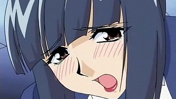 Hot masturbation and blowjob in hentai 