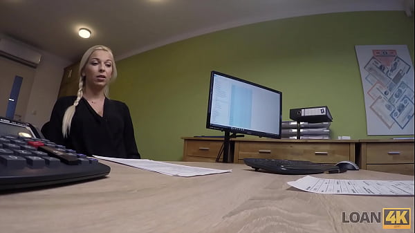 LOAN4K. Real estate agent lets the bank worker penetrate her for a_loan