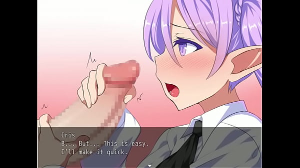 Elf playing with wood 