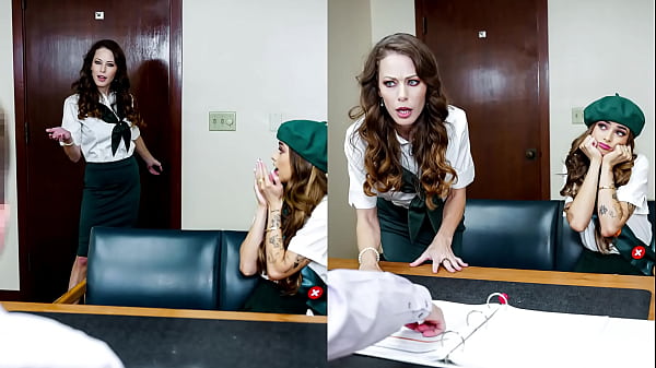 Ma am_She Got_Caught Selling Cookies And She Has To BePunished PervWarden