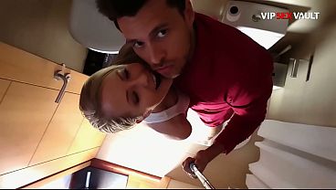Passionate Missionary Fucking A Slim Blonde... Every Thrust Of His Cock On Film thumbnail