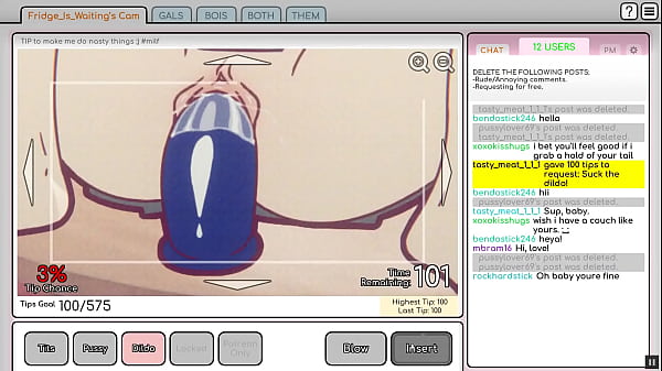 Play MP4 - Nicole Risky Job &lbrack;Hentai game PornPlay &rsqb; Ep&period;3 playing with a huge dildo on cam