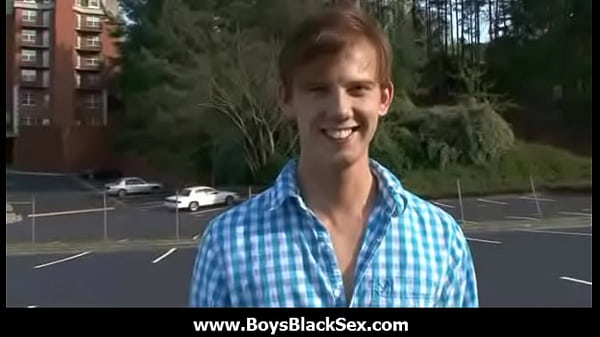 Black gay boys fuck white young dudes hard and deep 15 