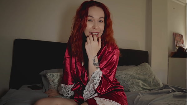 Step mom catches me watching and invites me in to fuck her raw 